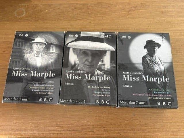 Miss Marple 3 BOX met Joan Hickson, Engels, Ophalen of Verzenden, Zo goed als nieuw, Vanaf 12 jaar
