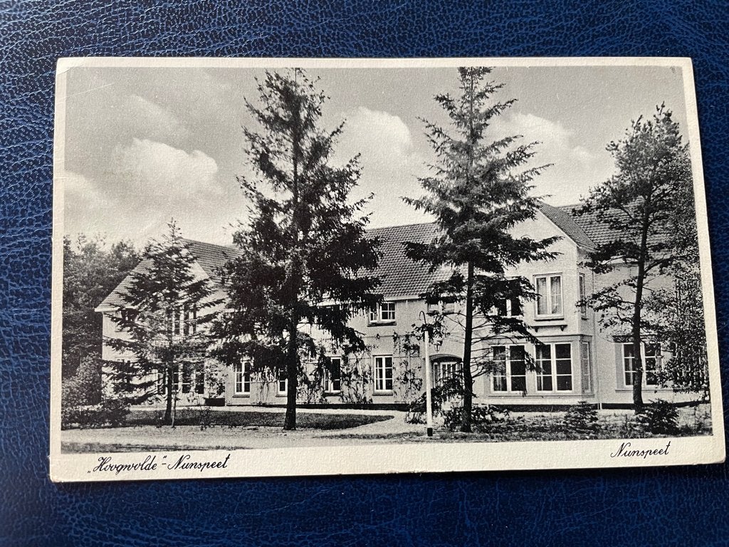 ansichtkaart van Nunspeet ; Hoogwolde Nunspeet., Verzenden, 1920 tot 1940, Gelderland