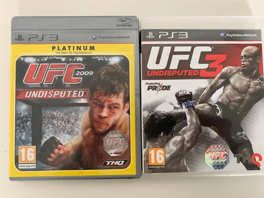 Pa3 2x UFC, Spelcomputers en Games, Vechten, 2 spelers, Ophalen of Verzenden, Zo goed als nieuw