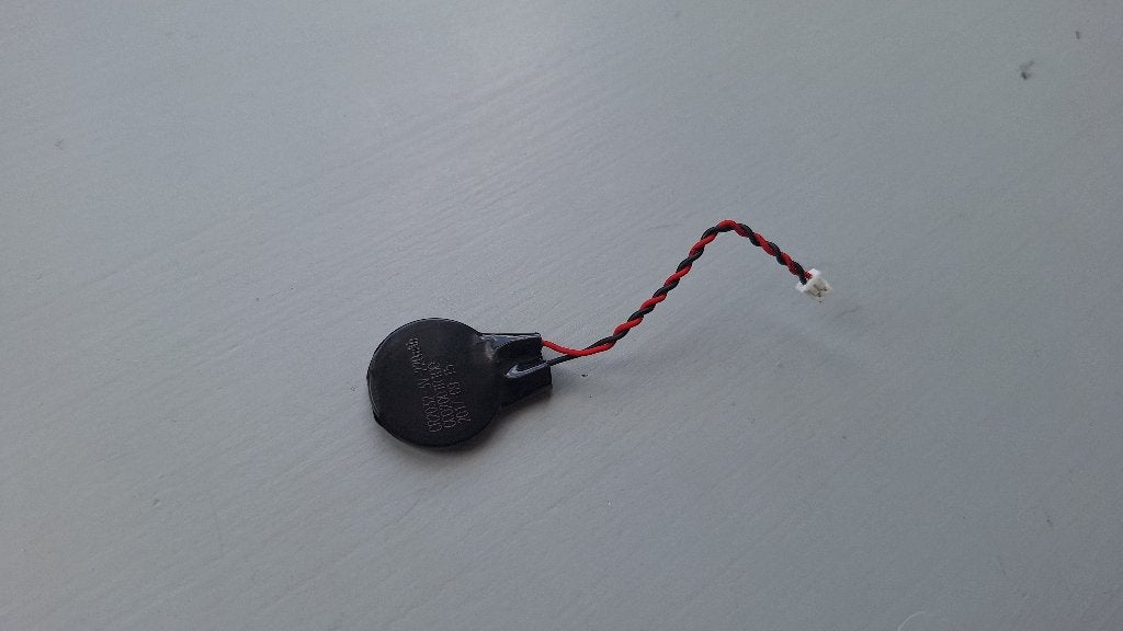 Laptop CMOS batterij (3-volt), Ophalen of Verzenden, Gebruikt, Dell