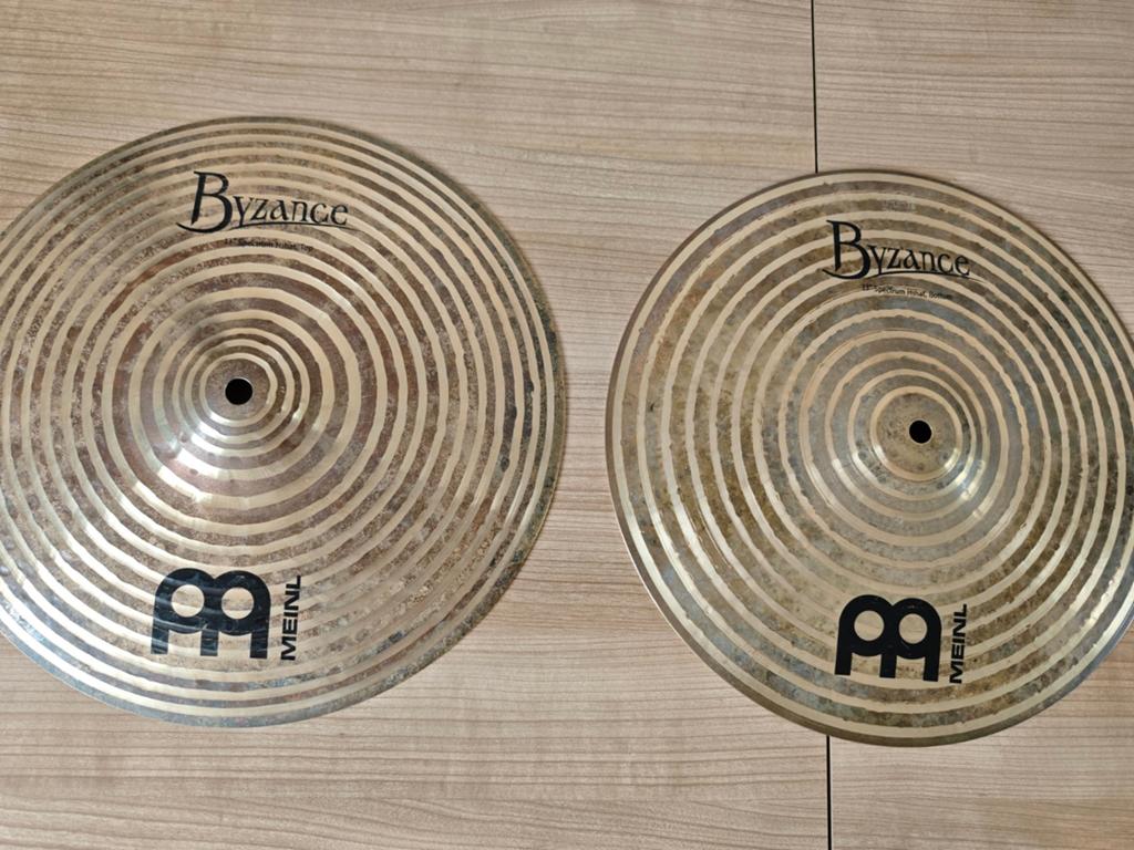 Meinl 13" Byzance Spectrum hi hats, Ophalen of Verzenden, Drums of Percussie