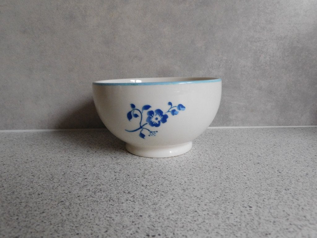 Albert Heijn Kom Spiraal Marken Blauw - 12 cm, Keramiek, Ophalen of Verzenden, Zo goed als nieuw, Overige stijlen
