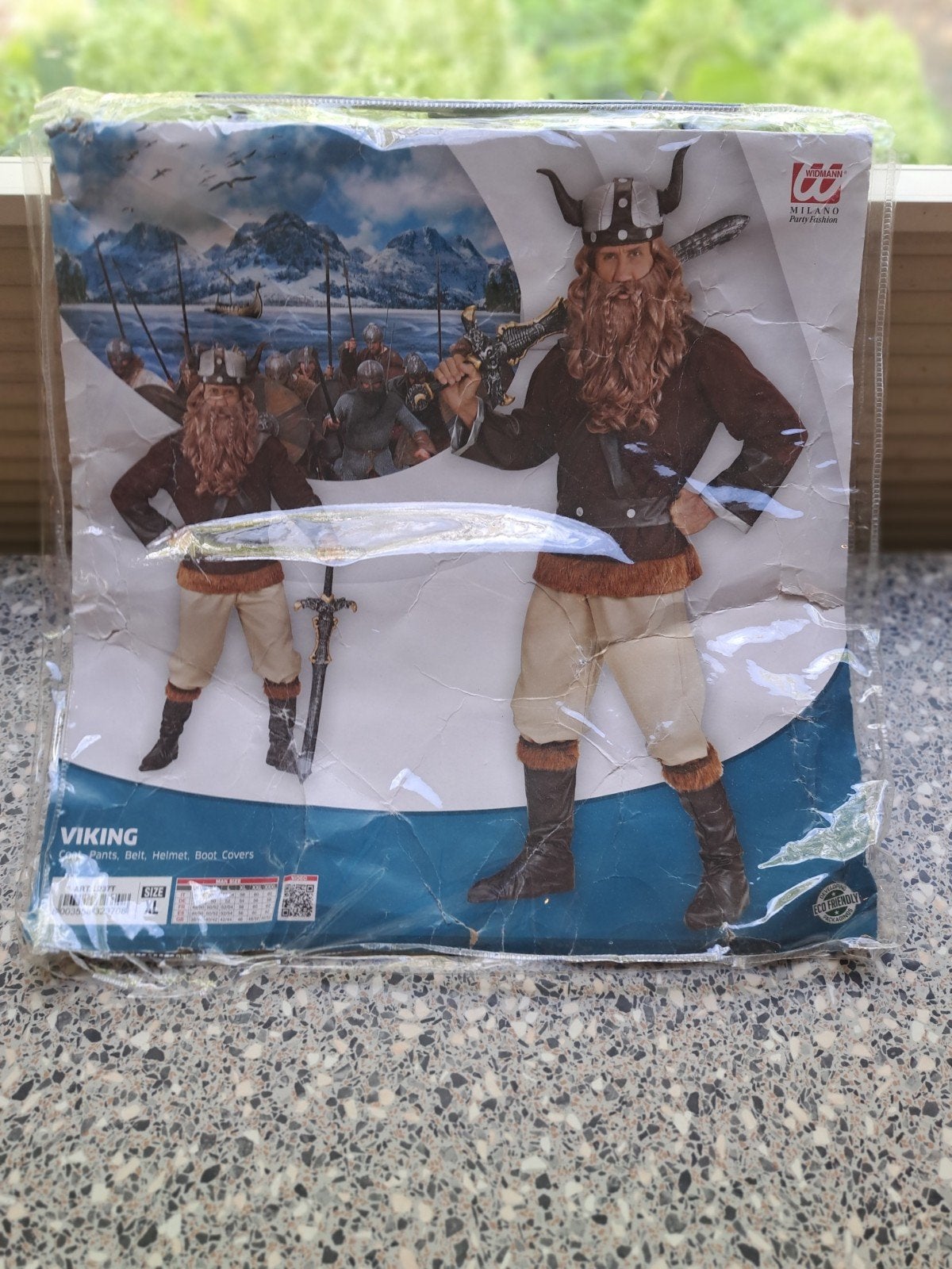 Viking verkleedkleding, carnaval, XL, Ophalen of Verzenden, Nieuw, Maat 56/58 (XL), Kleding