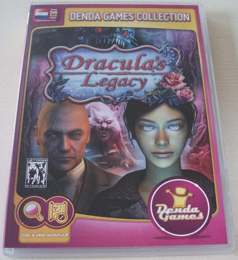 PC Game *** DRACULA'S LEGACY *** Mystieke Rituelen, Puzzel en Educatief, 1 speler, Ophalen of Verzenden, Zo goed als nieuw