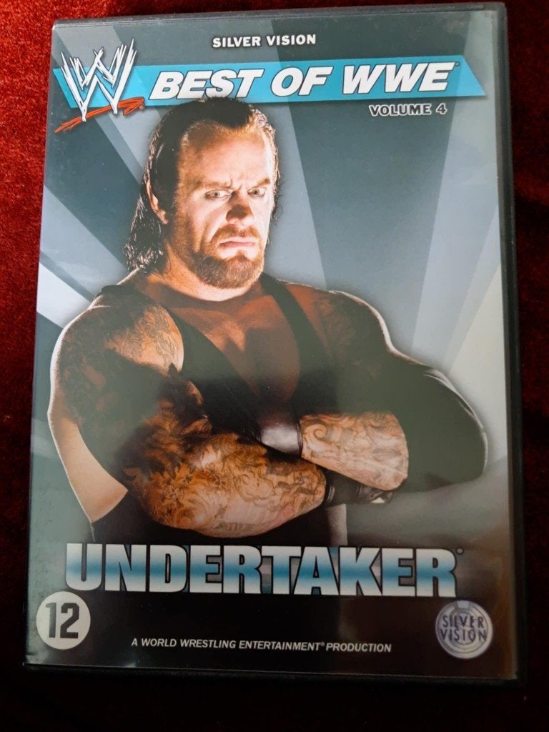 Best of WWE vol 4 : undertaker op dvd, Vanaf 12 jaar, Ophalen, Zo goed als nieuw, Overige typen