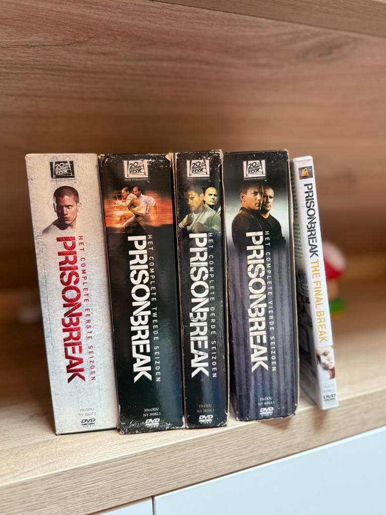 Meerdere seizoenen Prison Break op DVD, Vanaf 12 jaar, Ophalen, Zo goed als nieuw
