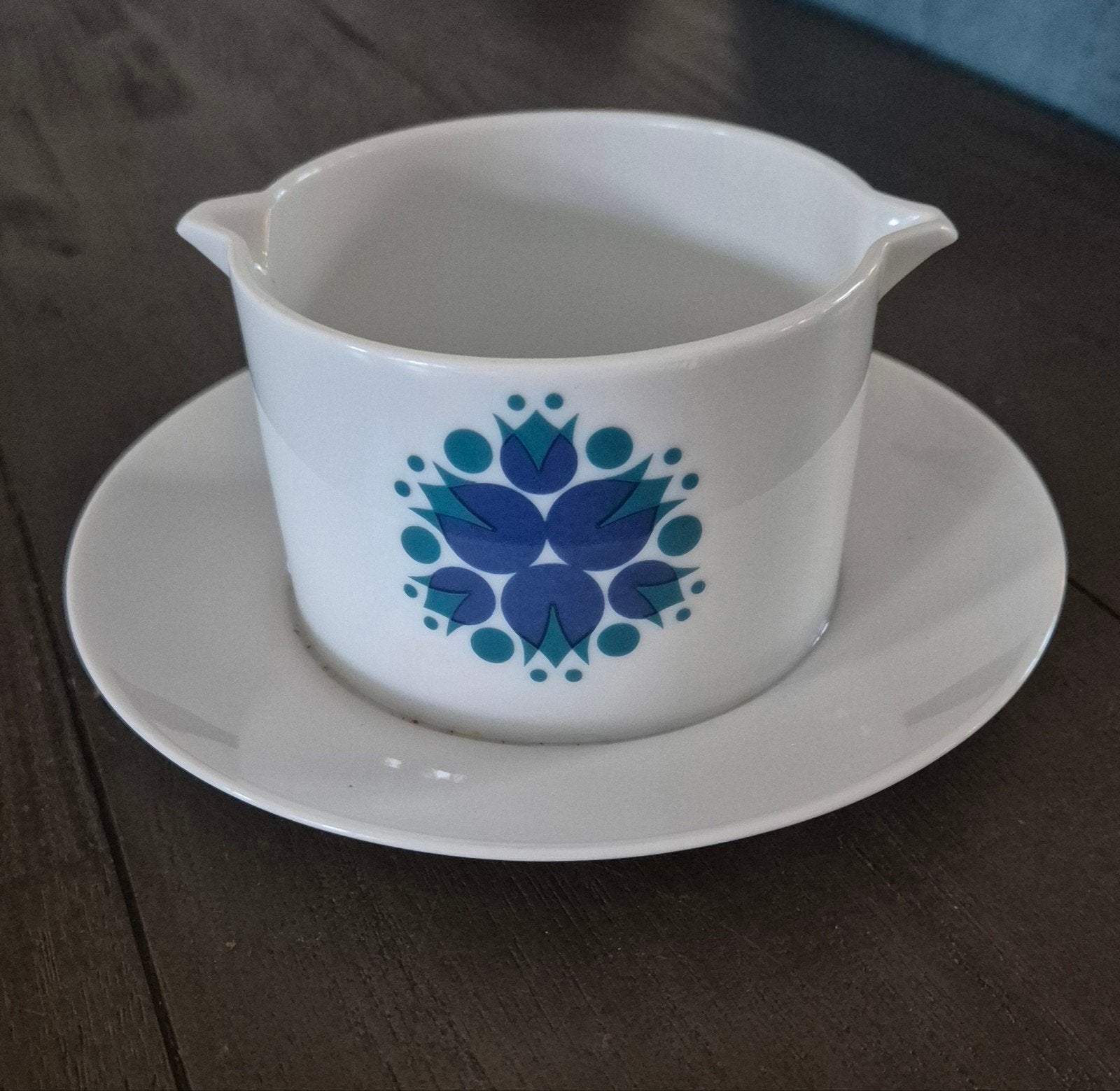 Vintage Sauskom met Schotel - Thomas Pinwheel, Verzenden