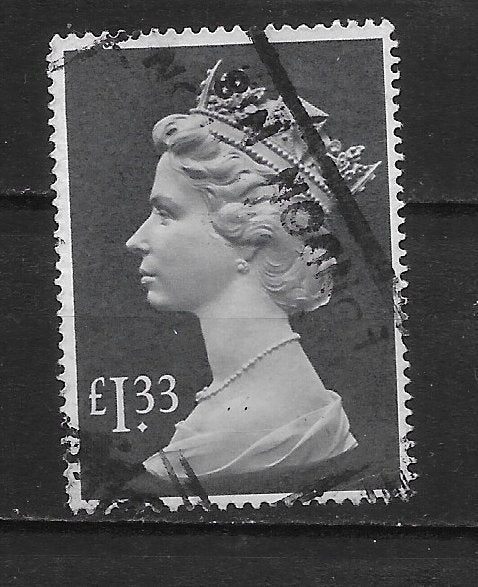 Engeland machin 1984, Ophalen of Verzenden, Gestempeld