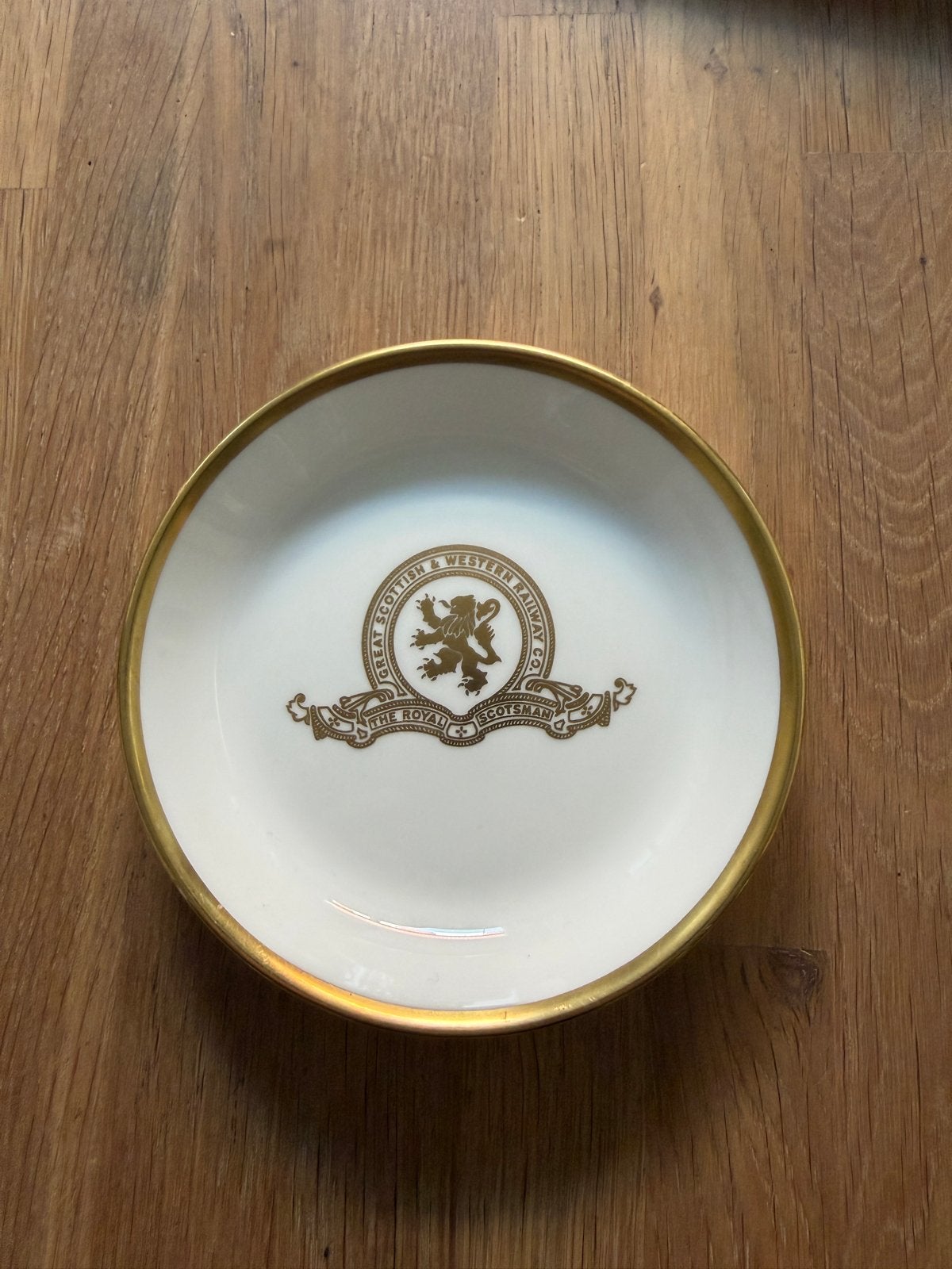 Vintage Royal Worcester schaaltje The Royal Scotsman, Ophalen of Verzenden