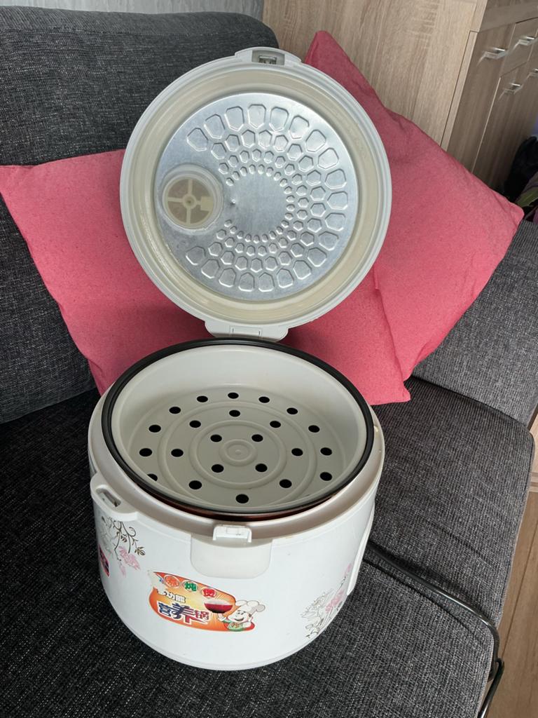 Rijstkoker met stoomfunctie 1,2 liter - weinig gebruikt, Ophalen, Zo goed als nieuw