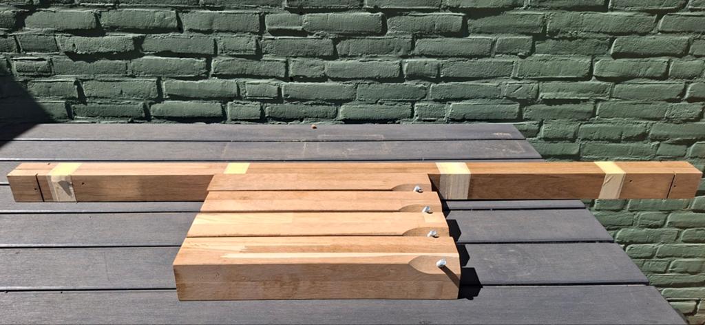 Eikenhout, Doe-het-zelf en Verbouw, Hout en Planken, Ophalen, Eiken, Minder dan 200 cm, Plank