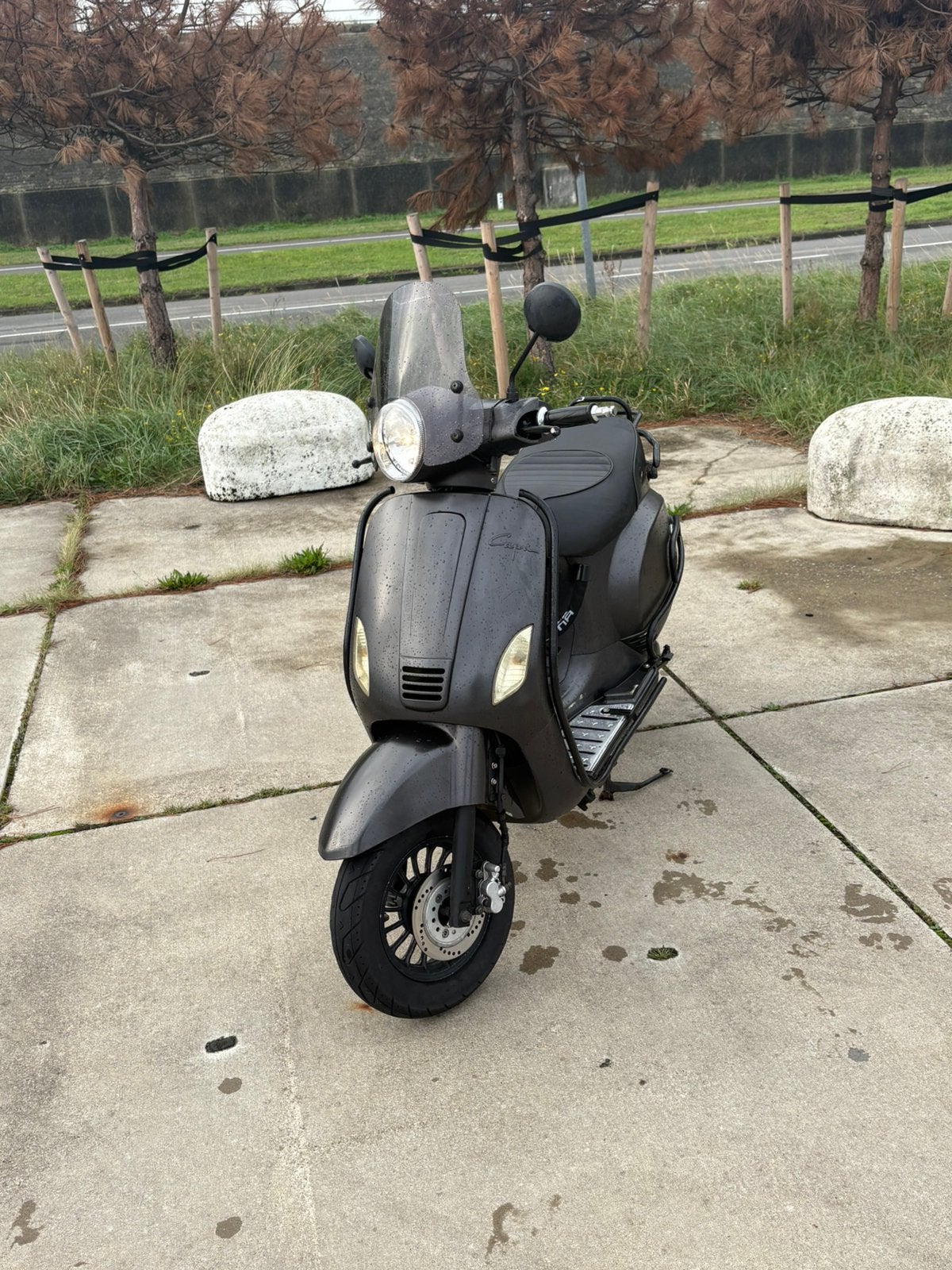 Santini capri brom, Ophalen, Zo goed als nieuw, Benzine, Overige merken
