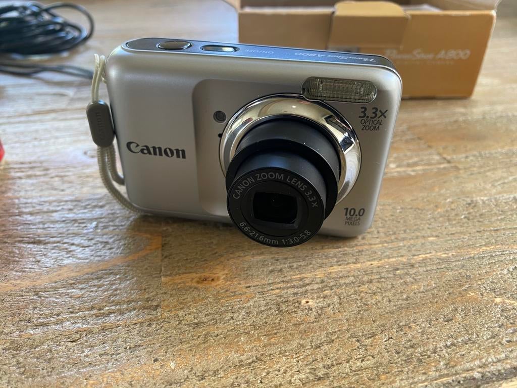 Canon powershot A800 in doos goedwerkend, Canon, Compact, 10 Megapixel, Ophalen of Verzenden