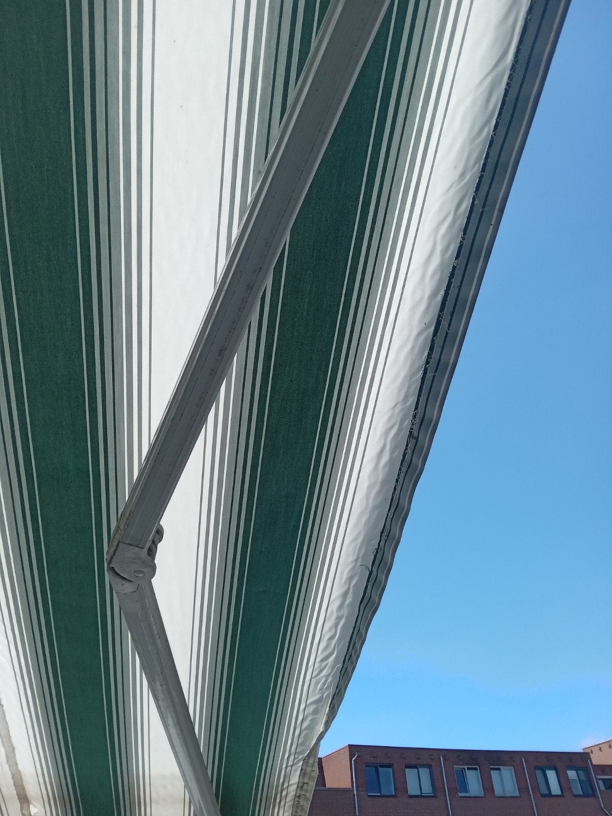 Knikarmscherm, 150 tot 300 cm, Ophalen, Gebruikt, Knikarmscherm