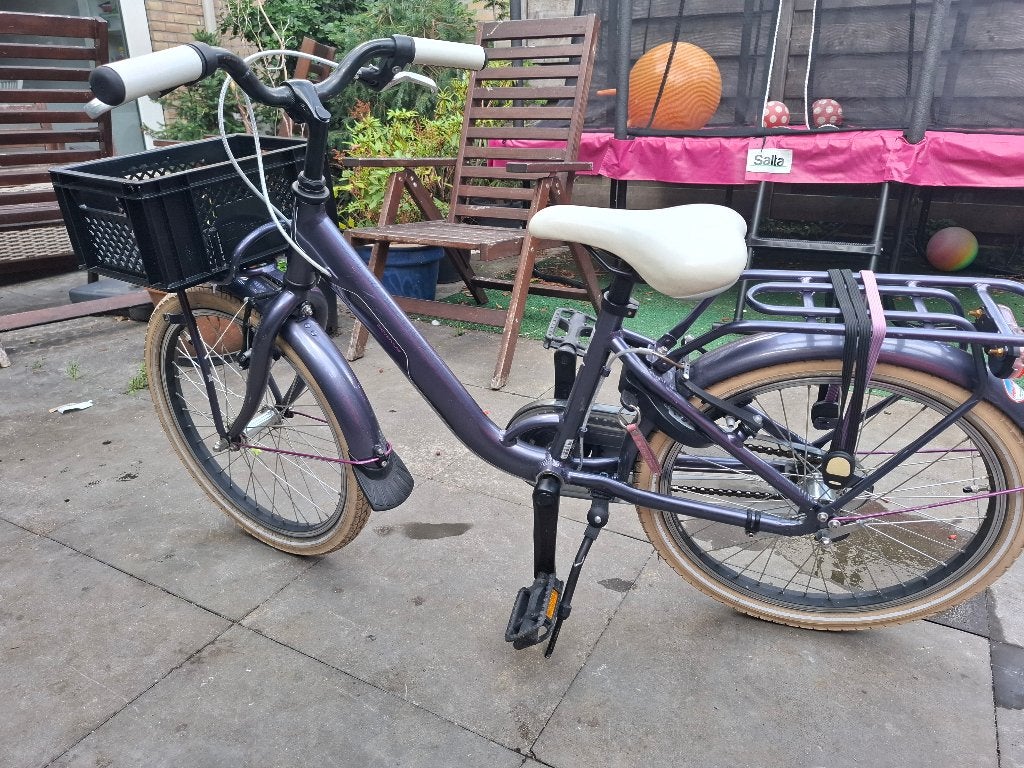 Batavus Star meisjesfiets 20 inch, Fietsen en Brommers, Ophalen, Terugtraprem, Gebruikt, Batavus