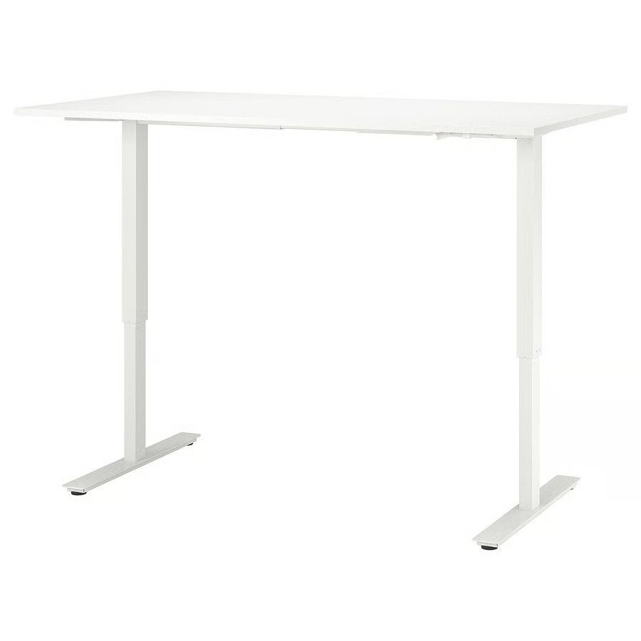 Zit/sta Bureau - IKEA TROTTEN, Ophalen, 160 cm, In hoogte verstelbaar, Zo goed als nieuw