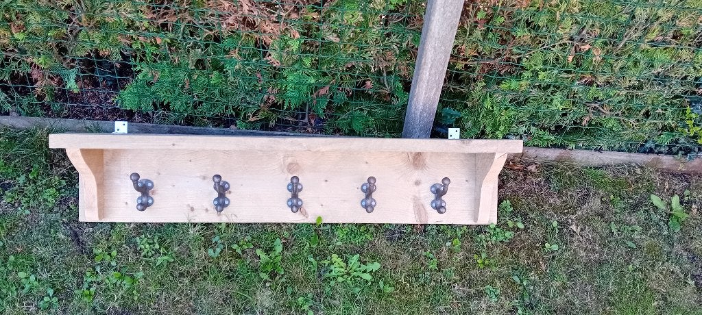 Kapstok (steigerhout/douglas), 100 tot 150 cm, Zo goed als nieuw, Hout, Ophalen
