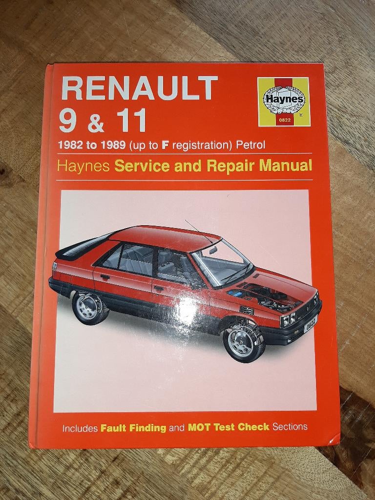 Haynes manual renault 9 & 11, Auto diversen, Ophalen of Verzenden