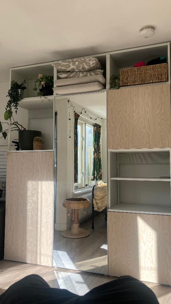 IKEA Platsa kast (60 cm diep), Gebruikt, 100 tot 150 cm, 200 cm of meer, Overige houtsoorten