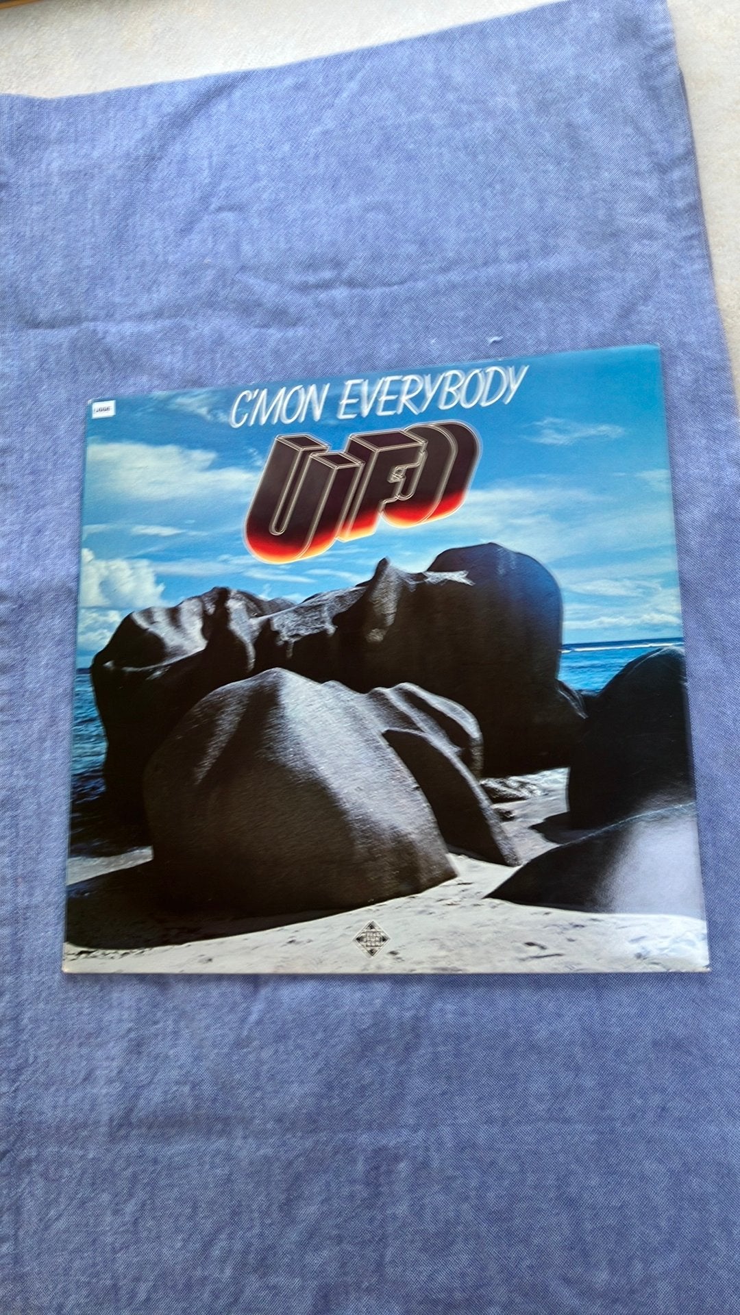 Ufo - C’mon everybody lp, LP, Gebruikt, Ophalen of Verzenden, Hardrock