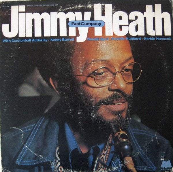 MINT DUBBEL LP Jimmy Heath – Fast Company, Cd's en Dvd's, Verzenden, 12 inch, Jazz, Dubbel-LP