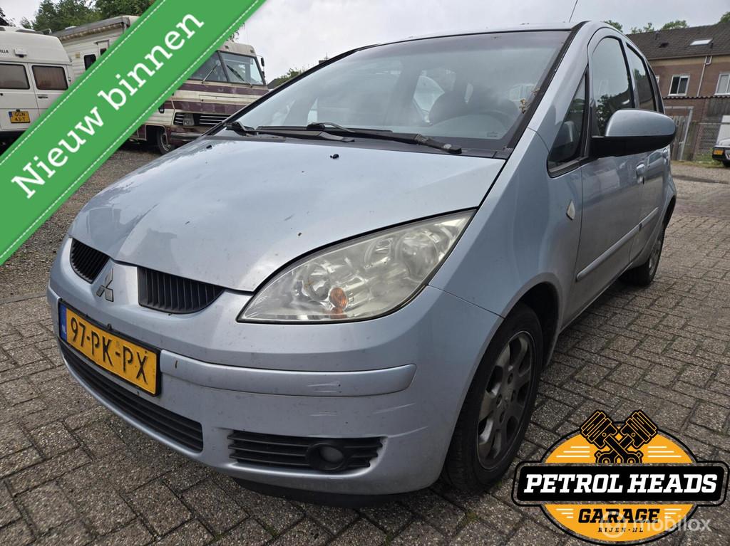 Mitsubishi Colt 1.3 5 deurs | Airco | Trekhaak | INRUILDEAL, Stof, Gebruikt, 31 €/maand, Blauw