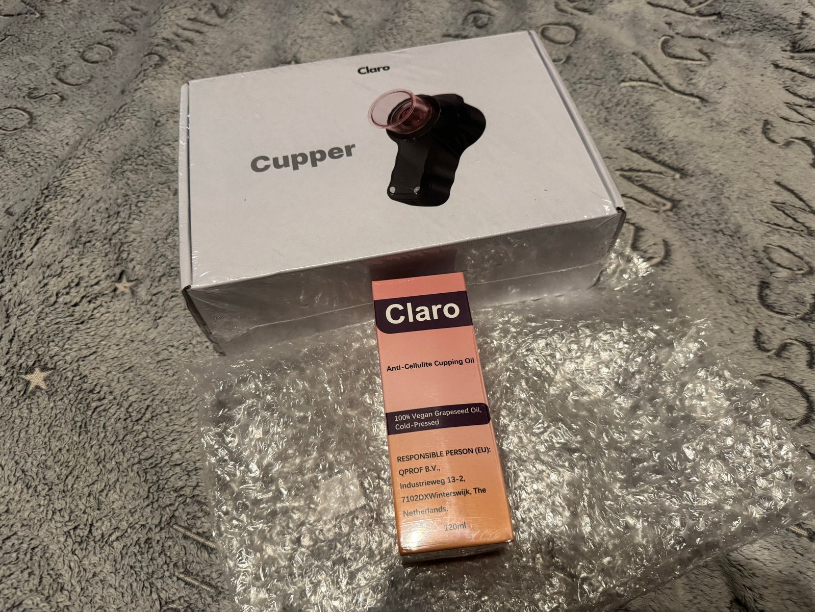 Claro Cupper Cupping Massage Apparaat met Anti-Cellulite Oli, Ophalen of Verzenden, Nieuw, Overige typen