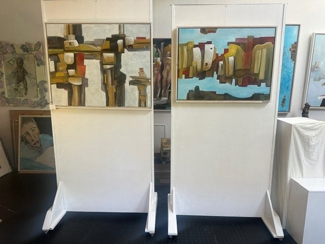 expositiepanelen/kamerschermen, Huis en Inrichting, Woonaccessoires | Kamerschermen, Ophalen, Gebruikt