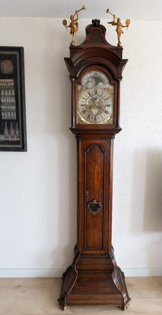 Staand horloge (klok) Otto van Meurs, Amsterdam 1750-1770, Antiek en Kunst, Ophalen
