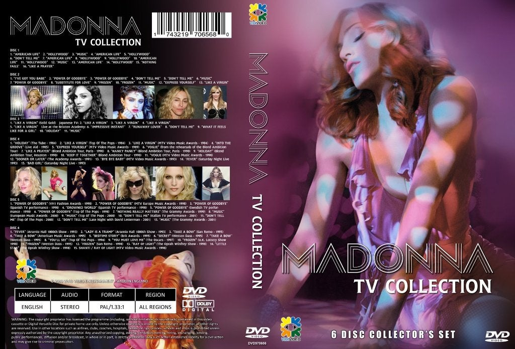Madonna TV Collection, Alle leeftijden, Verzenden, Nieuw in verpakking, Muziek en Concerten