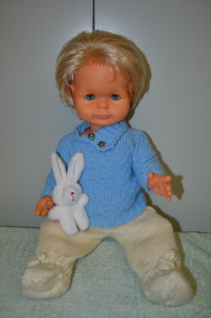 Mooie Lissie Batz pop uit de jaren ca. 1960 NR 3468, Verzamelen, Poppen, Ophalen of Verzenden, Zo goed als nieuw, Pop