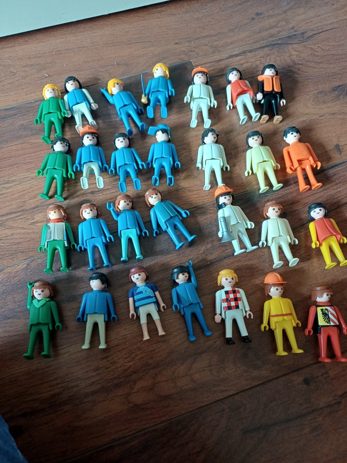 28 x playmobil poppetjes, Ophalen of Verzenden