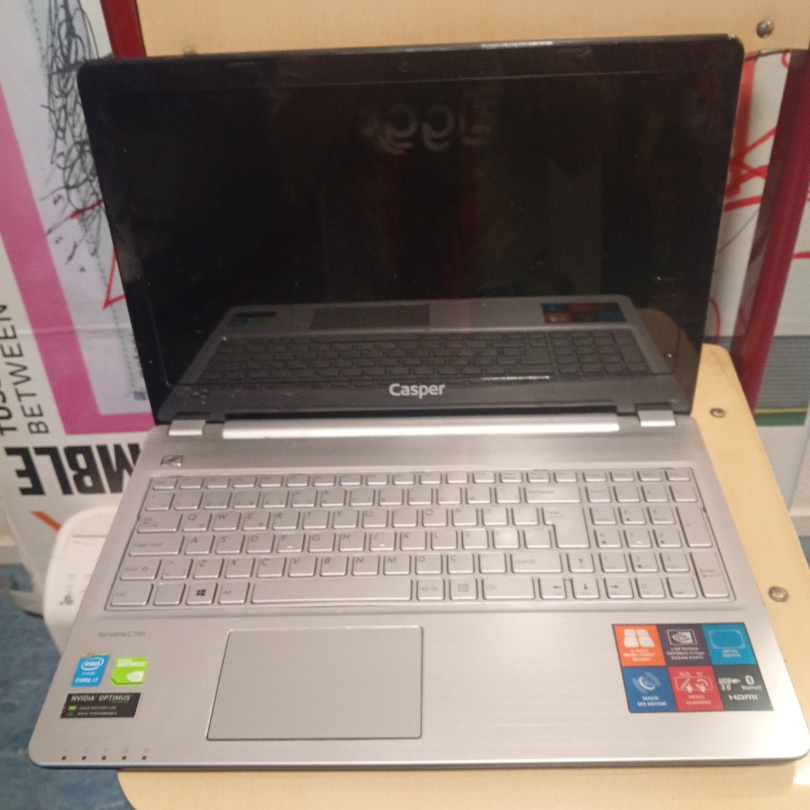 Casper Notebook PC - Onderdelen of reparatie, 8 GB, Ophalen of Verzenden, Niet werkend, Intel Core i5