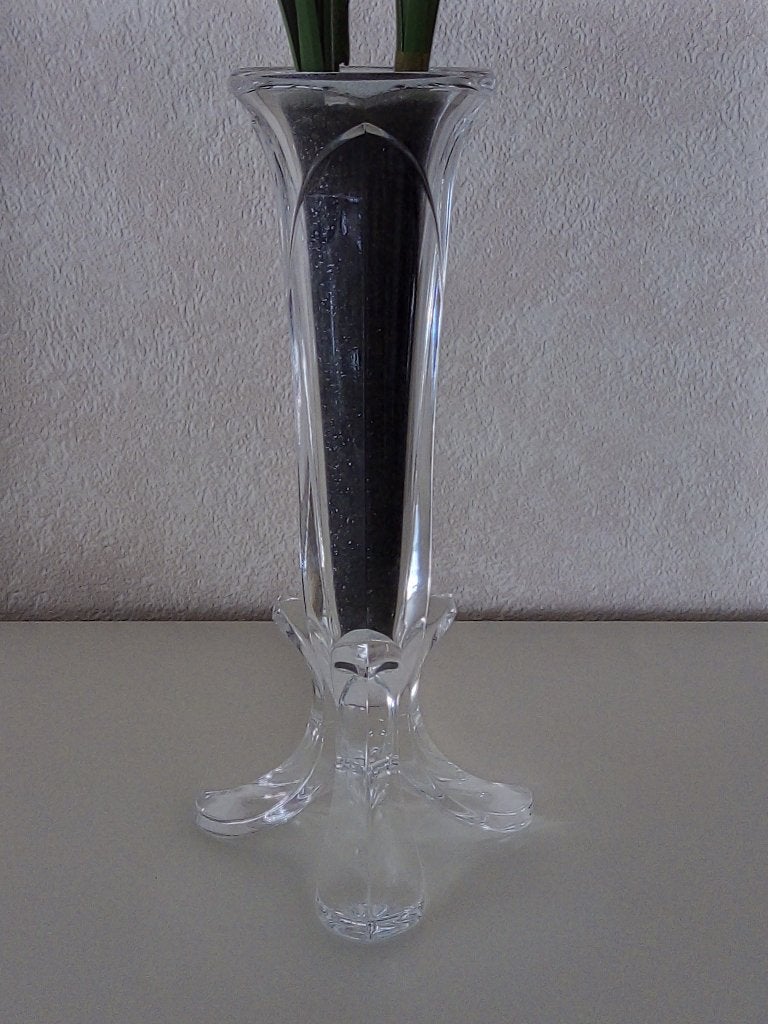 3-poot vaas Cristal d’Arques Bandol, Durand, Franse lelie, Ophalen of Verzenden