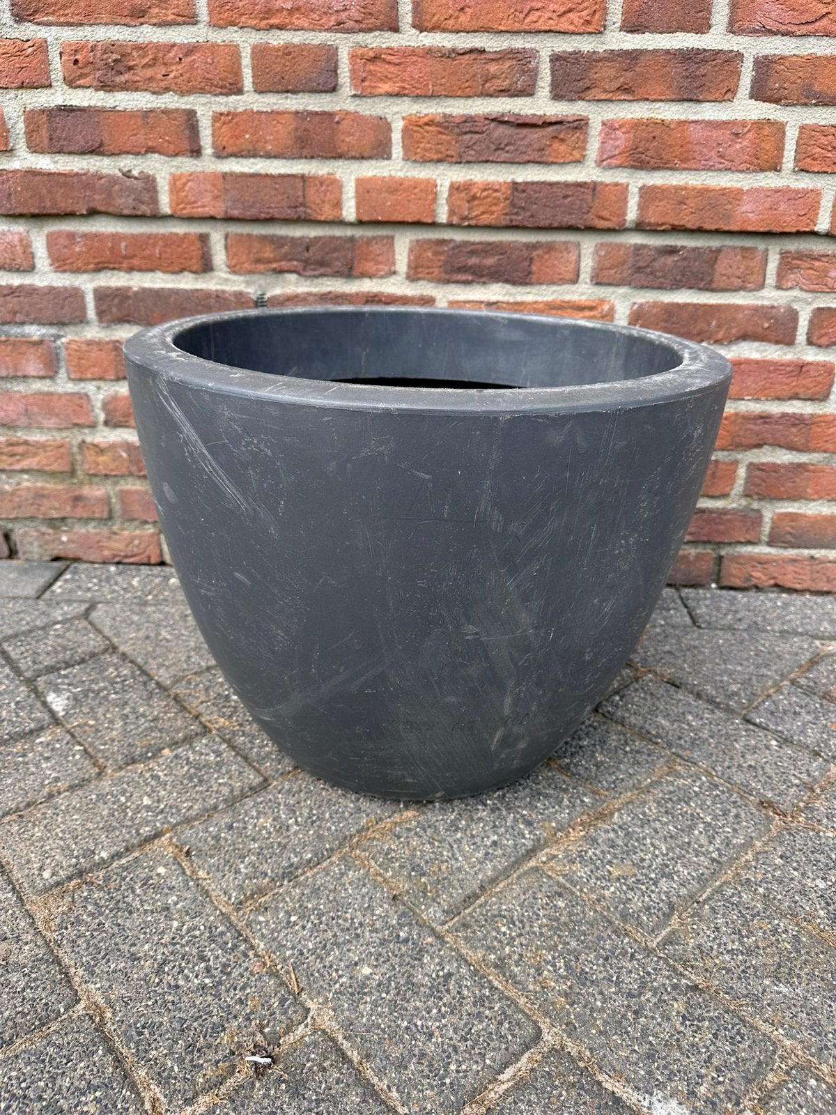 Elho Pure Soft 50 bloempot met wielen (52 Liter), Ophalen, Kunststof, Gebruikt, Rond