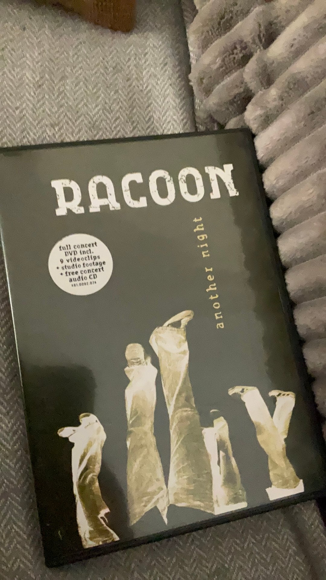 Racoon - another night dvd/cd, Alle leeftijden, Ophalen of Verzenden, Zo goed als nieuw