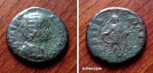 Bronzen Romeinse munt, Keizerin Julia Domna 193-217 na Ch., Verzenden, Overige landen, Losse munt