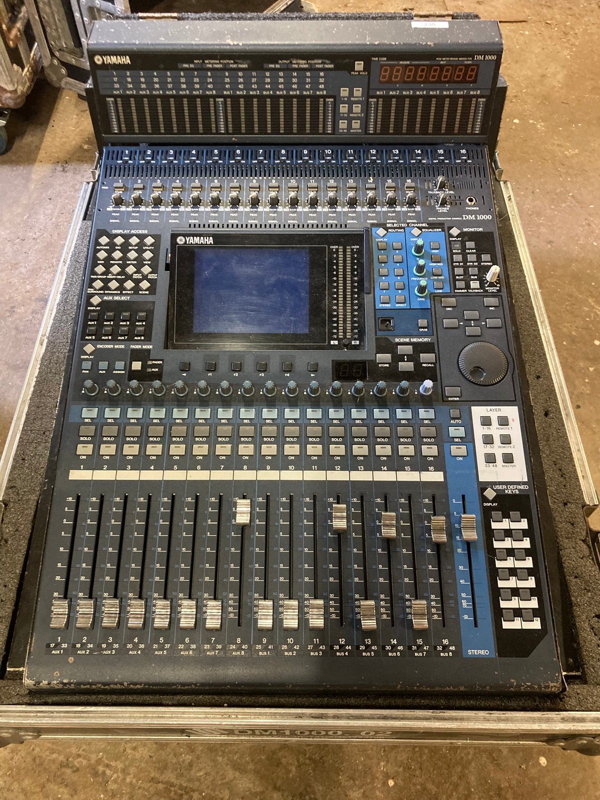 Yamaha DM 1000 incl case, Ophalen, Zo goed als nieuw, Audio