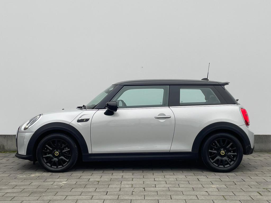 MINI Electric Cooper SE 33 kWh | LED | Apple Carplay & Andro, 4 stoelen, Leder en Stof, Grijs, 184 pk