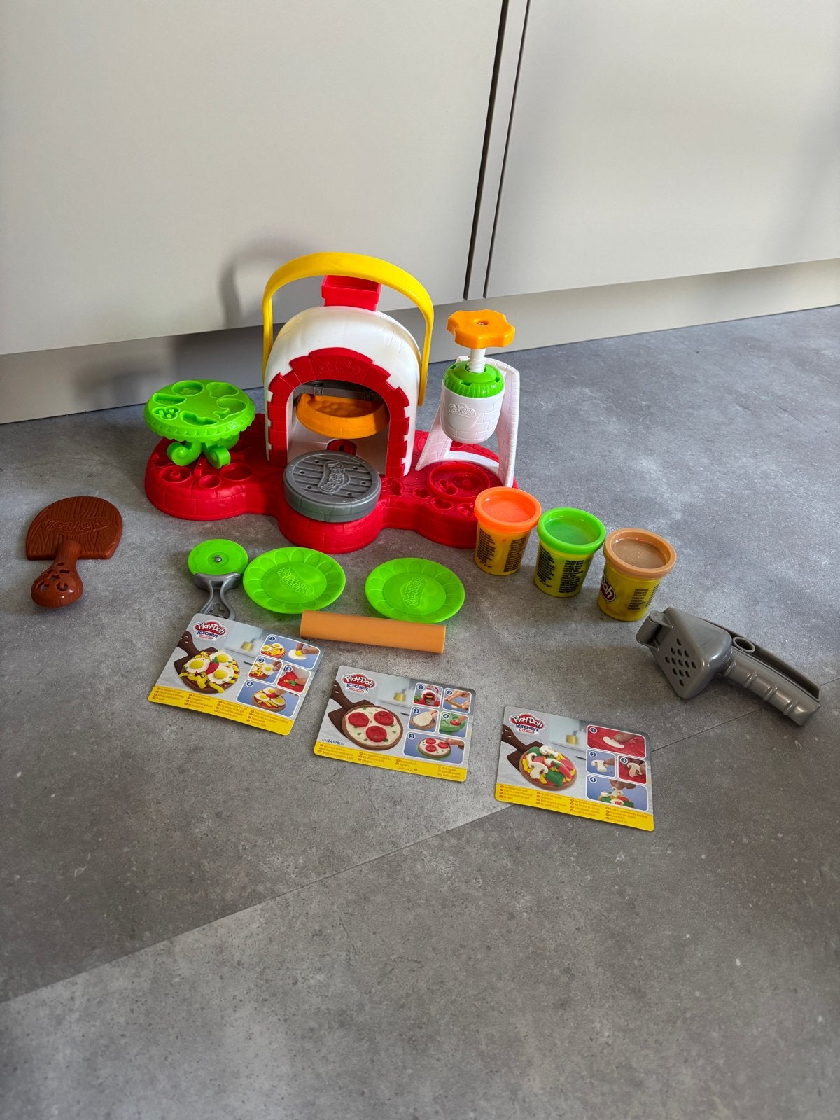 Play-Doh Pizza Oven Set - Zo goed als nieuw!, Ophalen of Verzenden, Zo goed als nieuw