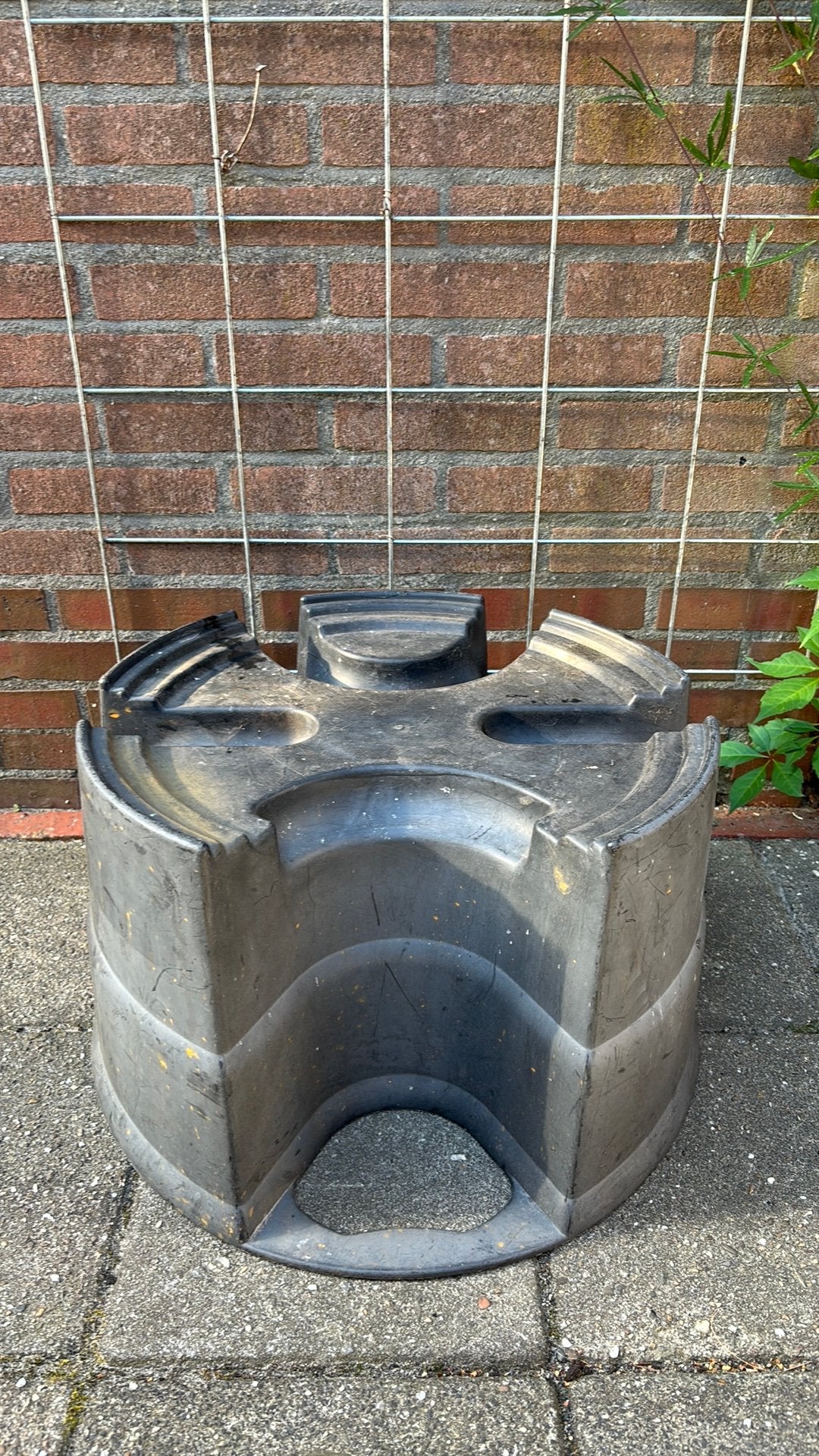 Regenton verhoger 32 cm, doorsnee 48 cm, 150 liter of meer, Ophalen, Zo goed als nieuw