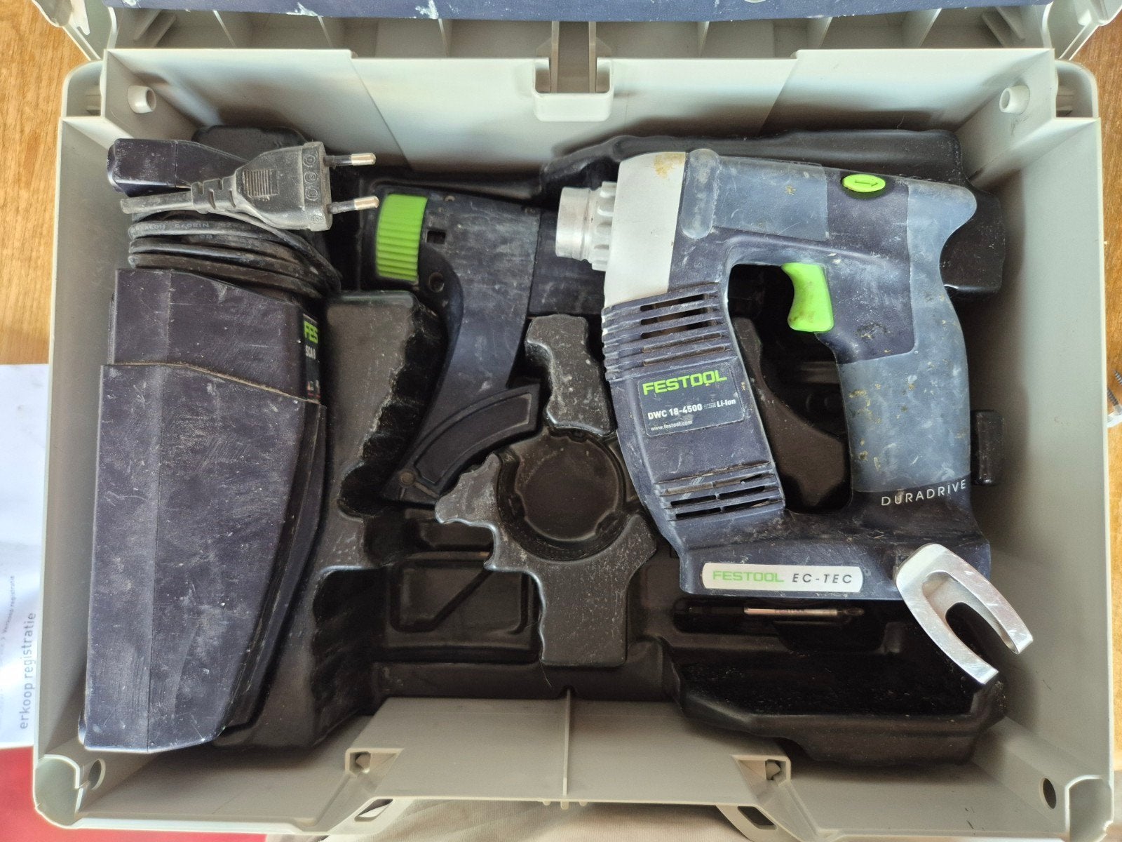 Festool DWC 18-4500 Duradrive Schroefautomaat, Doe-het-zelf en Verbouw, Gereedschap | Boormachines, Boor- en Schroefmachine, Ophalen of Verzenden