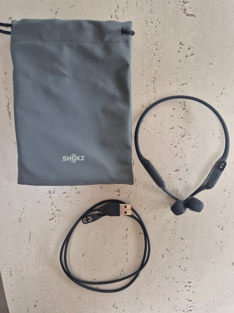 Shokz oortjes, Audio, Tv en Foto, Draadloos, Overige typen, Ophalen of Verzenden, Zo goed als nieuw