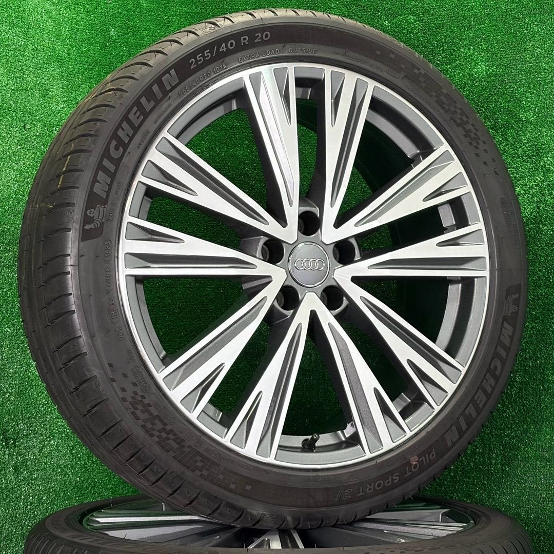 Originele 20 inch Audi S-line velgen met banden A6 S6 C8, Gebruikt, 255 mm, -, -
