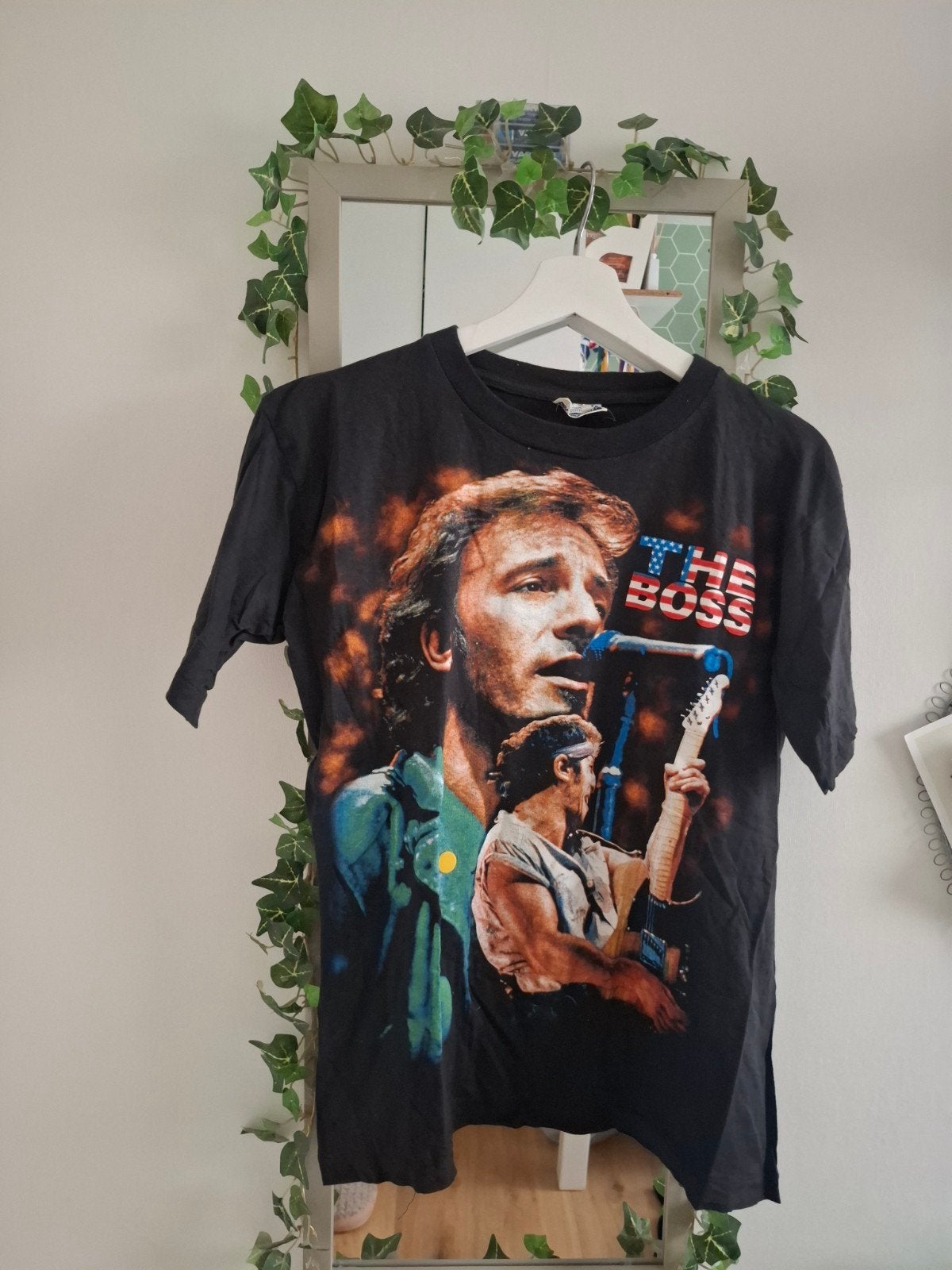Vintage Bruce Springsteen & The E Street Band Tour '99, Maat 52/54 (L), Zwart, Ophalen of Verzenden, Gedragen