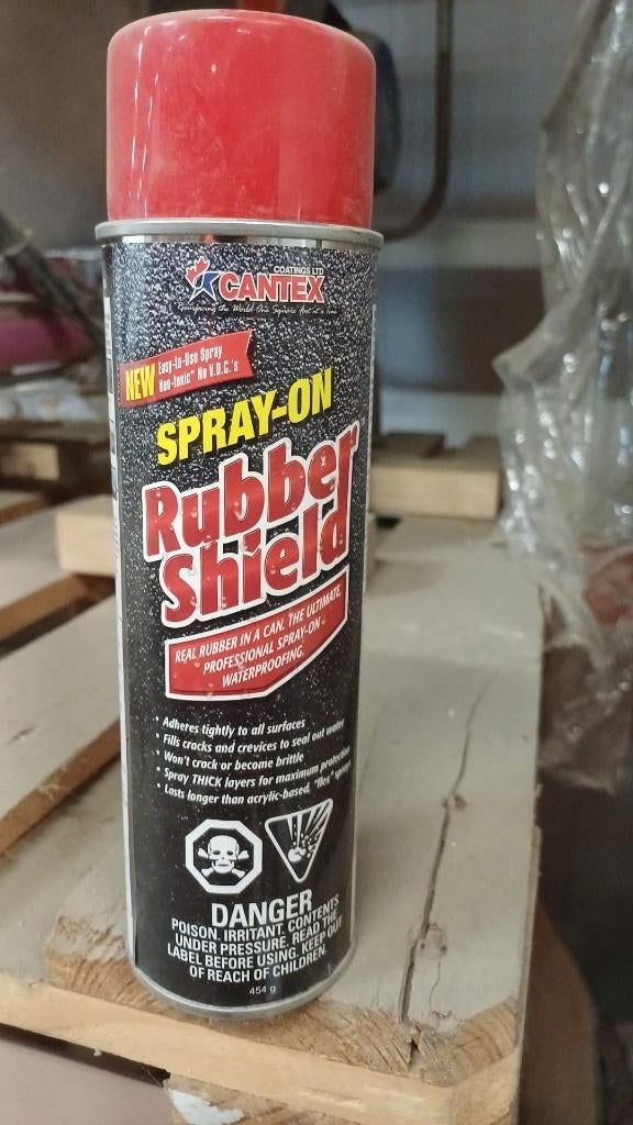 rubber schield spray-on 6 dozen, Ophalen, Overige materialen, Zwart, Nieuw