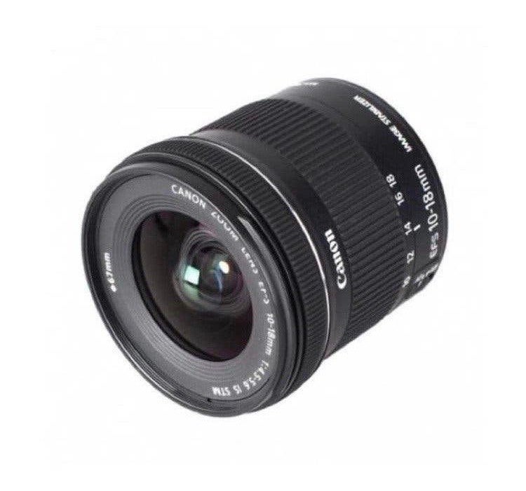Canon EF-S 10-18mm f/4.5-5.6 IS STM  In goede staat., Audio, Tv en Foto, Ophalen of Verzenden, Zo goed als nieuw, Groothoeklens