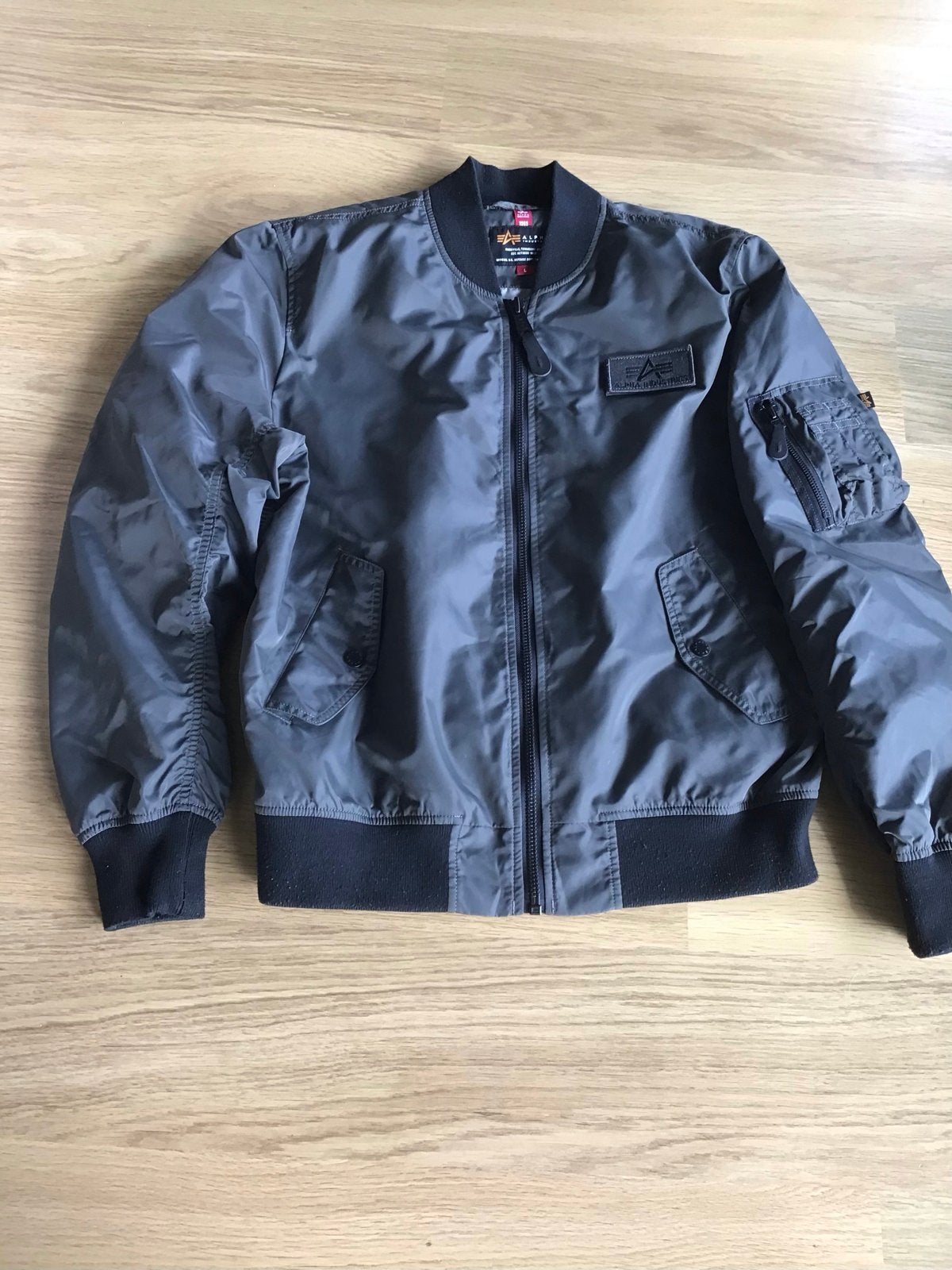 Bomberjack Alpha Industries  - Maat L Groen, Ophalen of Verzenden, Zo goed als nieuw, Maat 52/54 (L), Groen