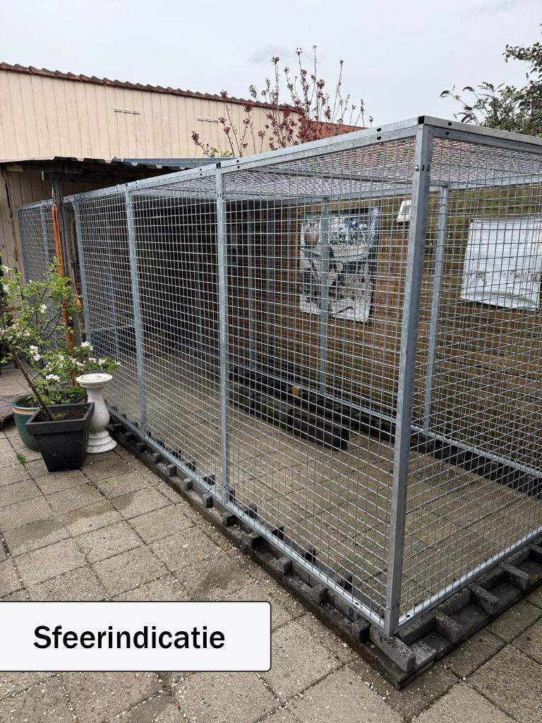 Papegaaienkooi Gegalvaniseerd, Ophalen of Verzenden, Nieuw, Metaal, Vogelkooi