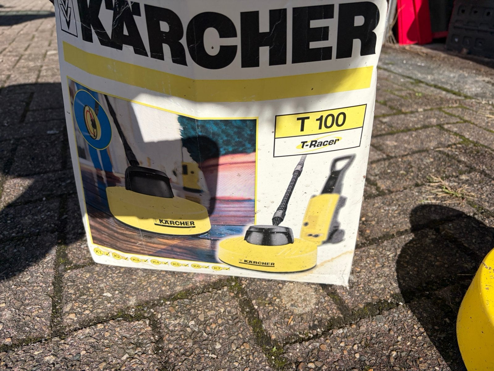 Karcher terras reiniger voor hogedruk, Ophalen of Verzenden, Gebruikt, Elektrisch